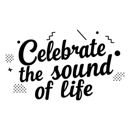 Motivational quote graphic for positive marketingのイラスト素材