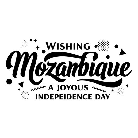 Mozambique Independence Day Graphicのイラスト素材
