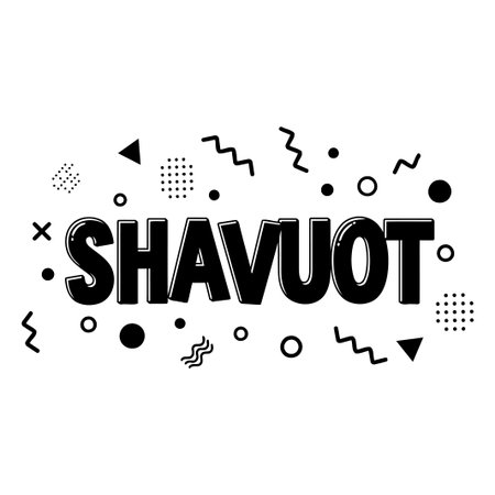 Shavuot Graphic Designのイラスト素材