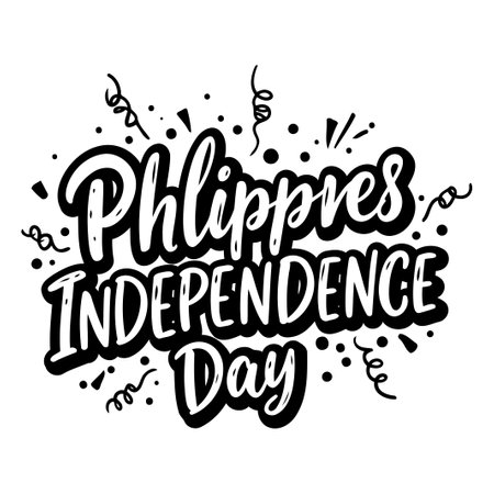 Philippines Independence Day Graphicのイラスト素材