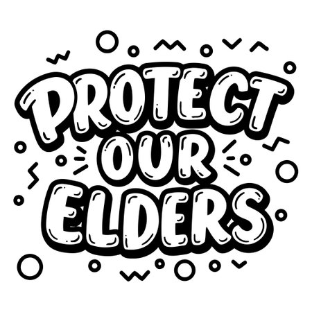 Protect Our Elders Graphicのイラスト素材