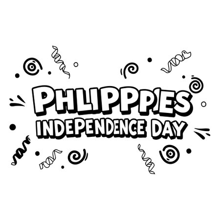 Philippines Independence Day Graphicのイラスト素材