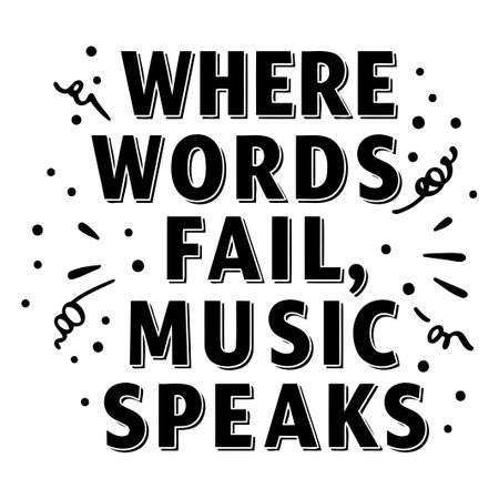 Motivational quote graphicのイラスト素材