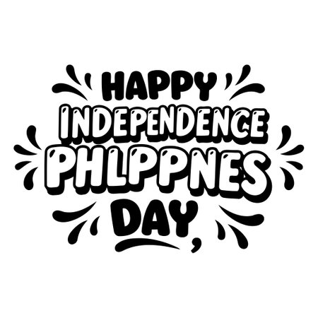 Philippine Independence Day Graphicのイラスト素材