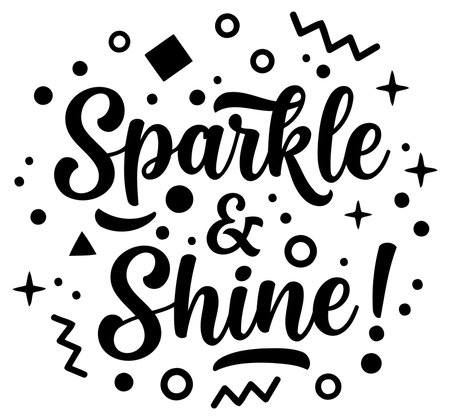 A bold. modern. and motivational graphic design with a celebratory theme. Suitable for advertising or editorial stock use.のイラスト素材