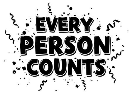 Eye-catching graphic features large. bold text and a celebratory. energetic vibe. Perfect for advertising campaigns. posters. social media posts. or editorial pieces promoting social impact.のイラスト素材