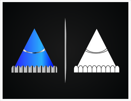 bottle and packaging set of perfume bottles vector formatのイラスト素材