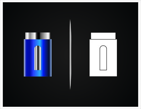 bottle and packaging set of perfume bottles vector formatのイラスト素材