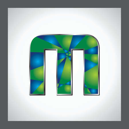 Green Alphabetの写真素材