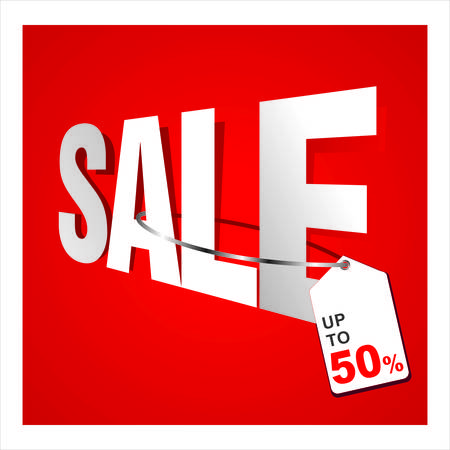 Sale percentのイラスト素材