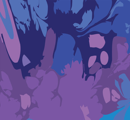 Creative Colorful Trendy abstract different shapes Collage background Vector illustration.