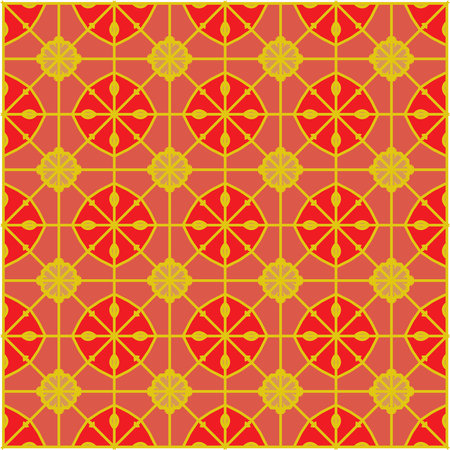 Seamless repeatable abstract pattern background. Perfect for fashion, textile design, cute themed fabric, on wall paper, wrapping paper, fabrics and home decor.のイラスト素材