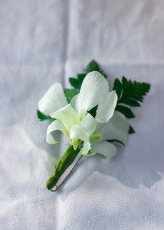 Wedding boutonniere flowers