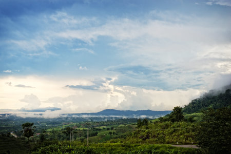 Road to the mountains  : Khao Kho, Thailand