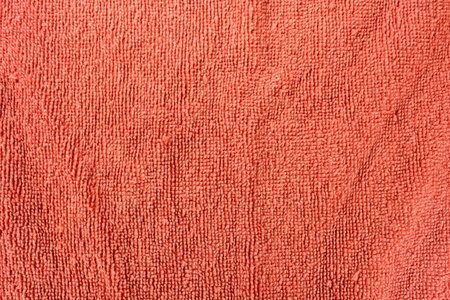 Close up of a terry towel, for backgrounds, textures and layers.の写真素材