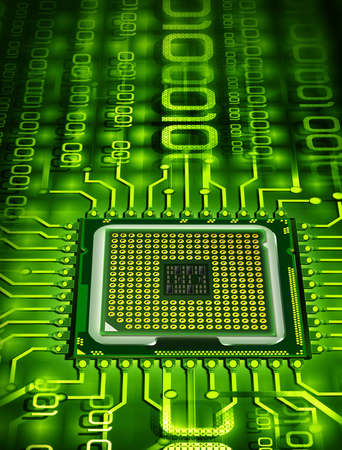 microprocessorの写真素材