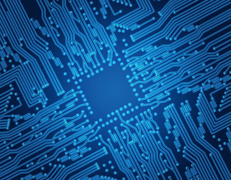 abstract circuit