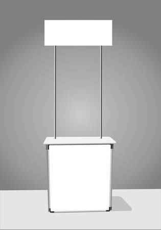 Promotional standのイラスト素材