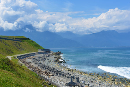 Taiwan Kenting coastの写真素材