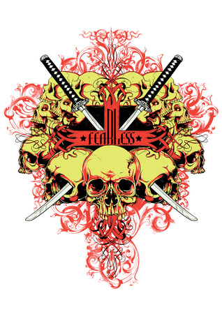 Skullのイラスト素材