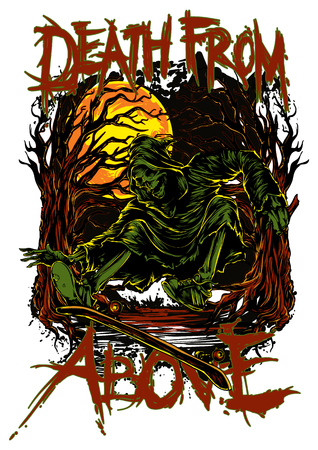 Death from aboveのイラスト素材