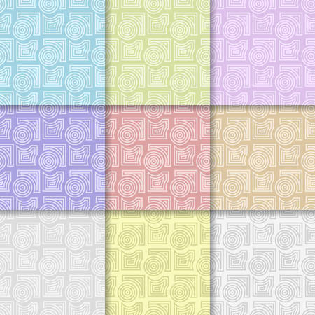 Abstract decorative seamless patternのイラスト素材