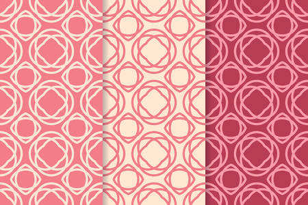 Geometric seamless pattern. Colored backgroundのイラスト素材