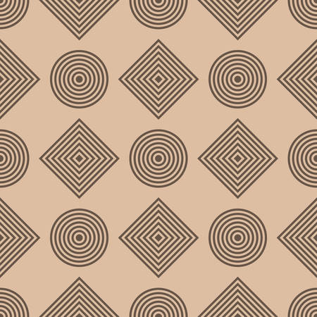 Geometric seamless pattern. Colored backgroundのイラスト素材