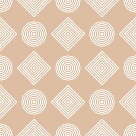 Geometric seamless pattern. Colored backgroundのイラスト素材