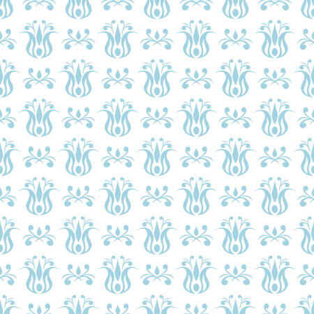Floral seamless patterns. Colored backgroundのイラスト素材