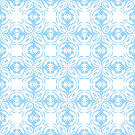 Colored seamless background. Floral pattern. Vector illustrationのイラスト素材