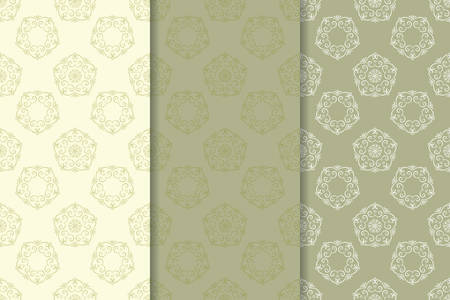 Colored flower pattern. Seamless backgroundのイラスト素材