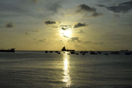 Sunset Beachの写真素材