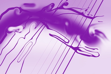 Purple background with slight smokey look  Some straight lines の写真素材