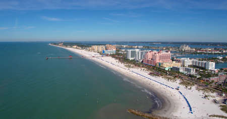 Aerial View For Beautiful beach.のeditorial素材