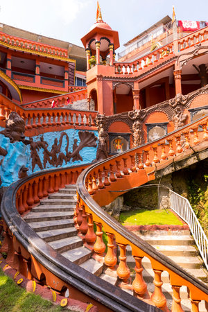 Entrance of Gupteshwar Mahadev Cave,Gupteshwor Mahadev Cave is dedicated to the god Shiva so it has...