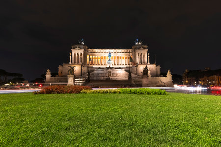 Altar of the Fatherland,The National Monument to Vittorio Emanuele II situated in Piazza Venezia...