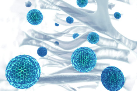 virus concept. 3d render