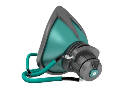 Oxygen mask.3d renderの写真素材