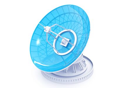 Satellite Dish. 3d renderの写真素材