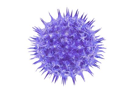 virus cell.3d renderの写真素材