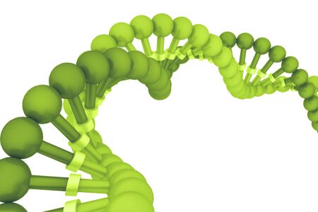 DNA structure. 3d renderの写真素材