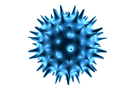 Virus 3d render