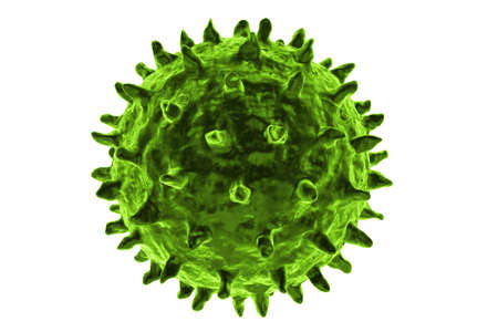 Viral disease, virus, bacteria, cell, 3d illustrationの写真素材