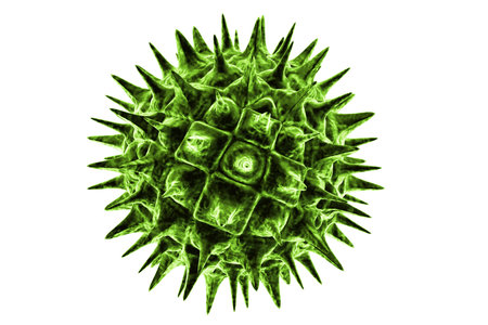 Viral disease, virus, bacteria, cell, 3d illustration