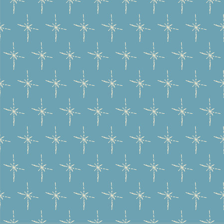 Seamless Pattern with Stars. Vector Illustration