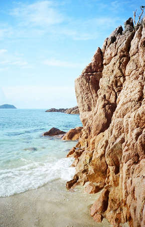 Scenery seaside at Redang Islandの写真素材