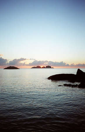 Sunrise at Redang Islandの写真素材