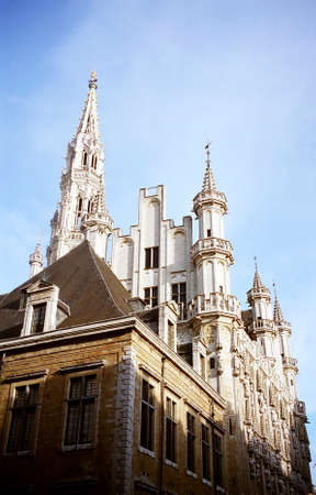 Grand Place in Brussels, Belgiumの写真素材