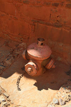 Fire hydrant in the Tashilhunpo monastery, Shigatse, Tibetの写真素材